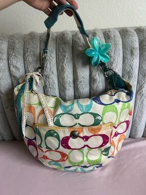 Coach Soho Signature scribble demi shoulder bag